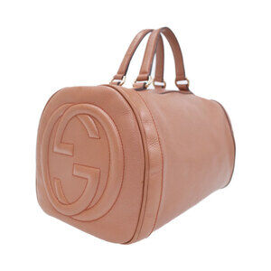Gucci Interlocking Bag Fringe Soho GG Boston Handbag